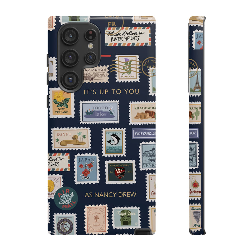 Nancy Travel Stamps Phone Case