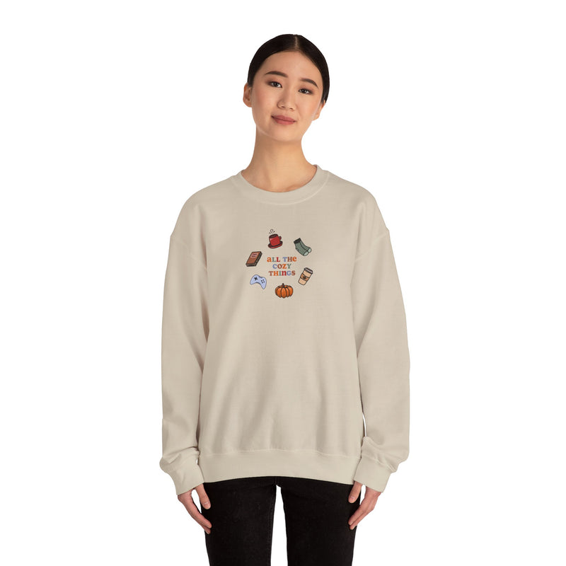 All the Cozy Things Sweatshirt | Unisex Sweatshirt | Fall Collection