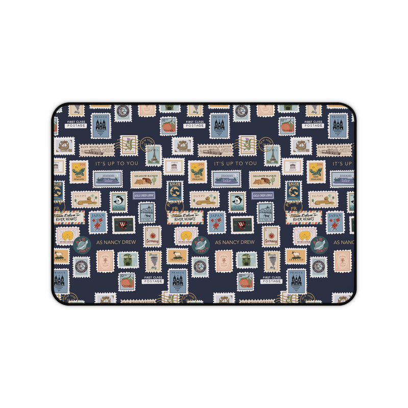 Nancy Drew Stamps Design Desk Mat (3 sizes)