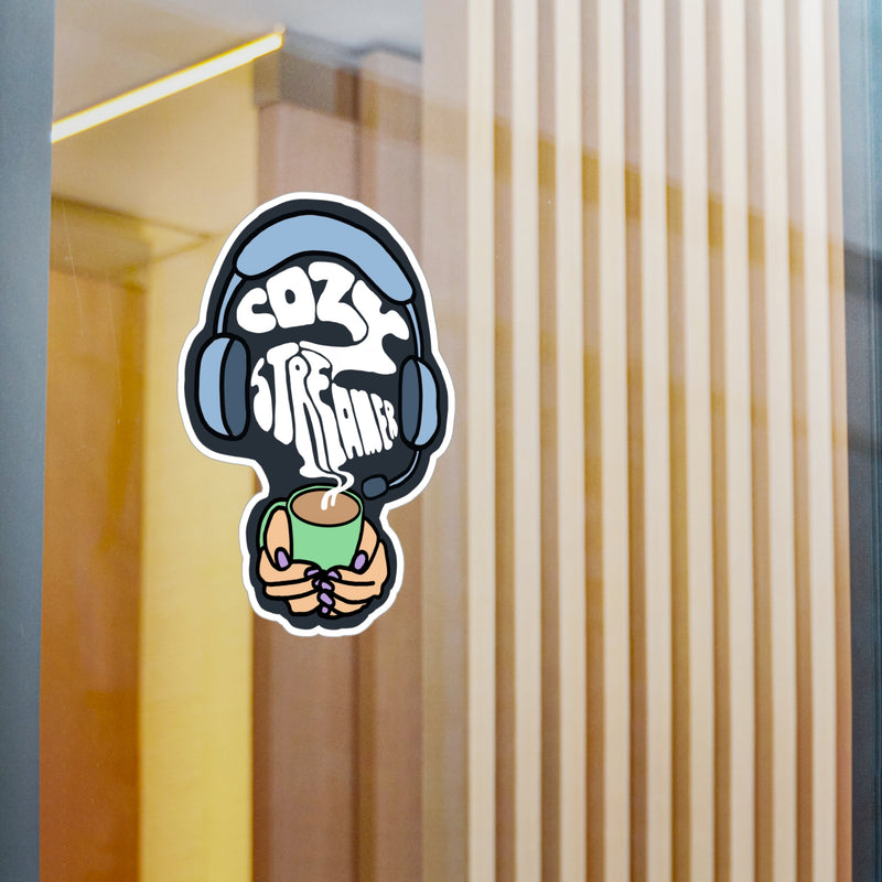 Cozy Streamer | Vinyl Sticker | Stickers