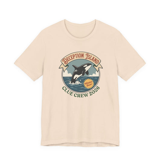 Clue Crew Trip 2026 Unisex Jersey Short Sleeve Tee