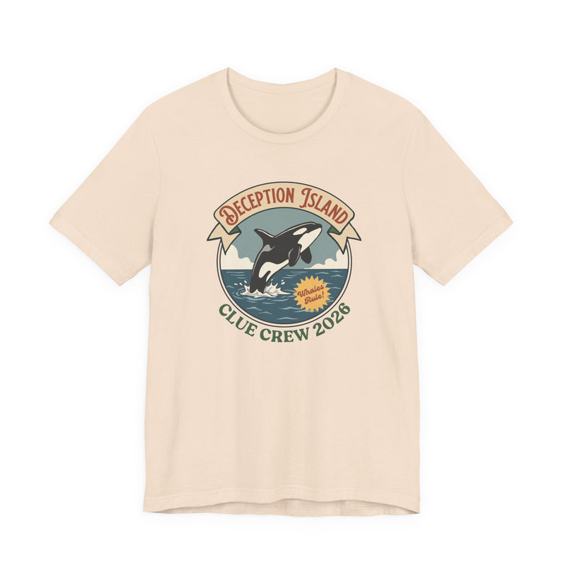 Clue Crew Trip 2026 Unisex Jersey Short Sleeve Tee