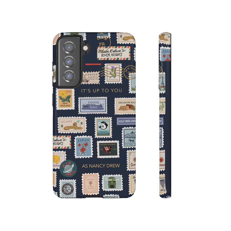 Nancy Drew Travel Stamps Phone Case