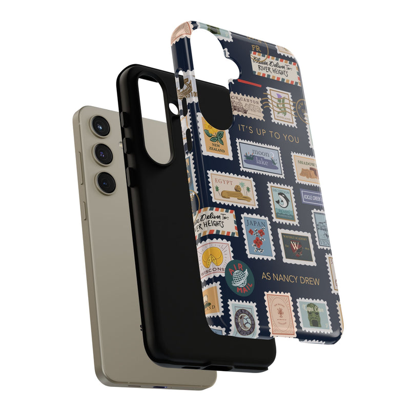 Nancy Drew Travel Stamps Phone Case