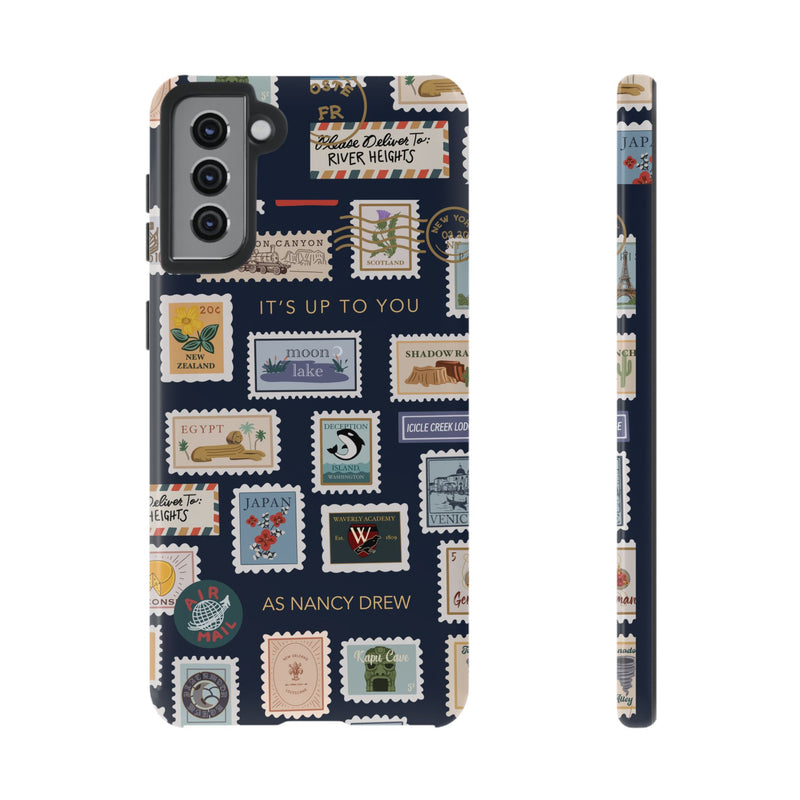 Nancy Drew Travel Stamps Phone Case