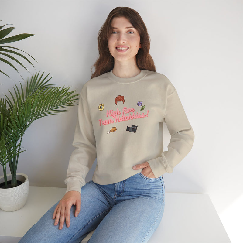 High Five Team Hotchkiss! | Unisex Crewneck Sweatshirt | Nancy Drew