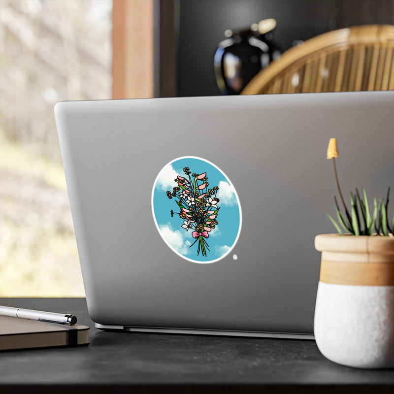 Flowers for Sophie | Vinyl Sticker | Stickers | Ghibli Inspired