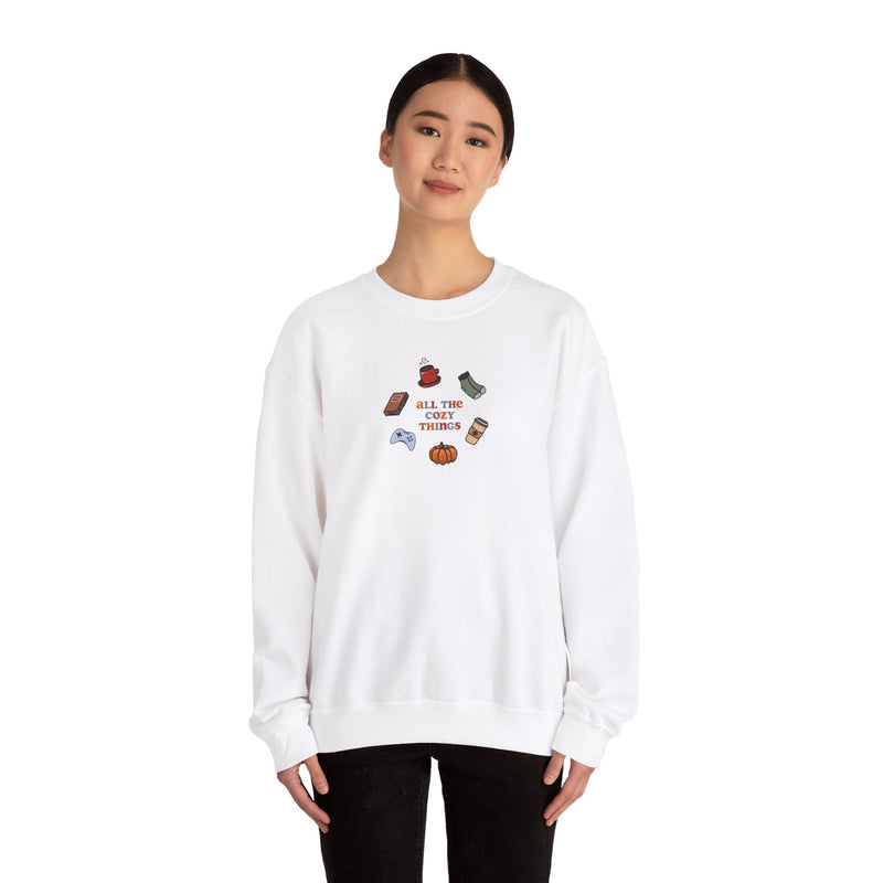 All the Cozy Things Sweatshirt | Unisex Sweatshirt | Fall Collection