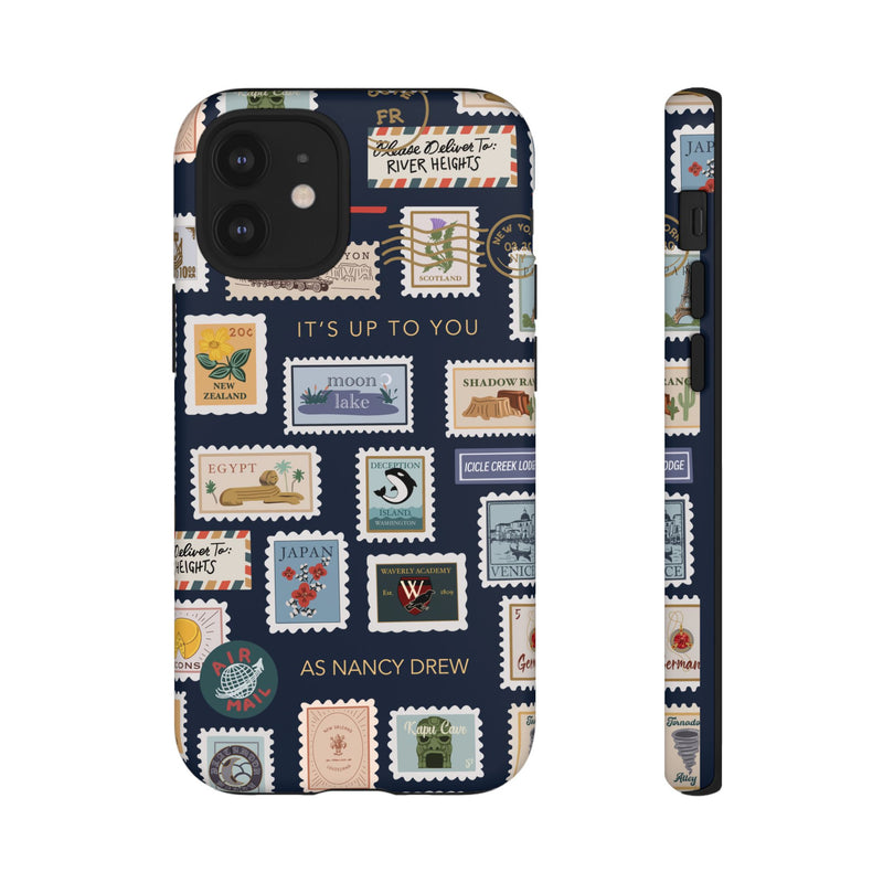 Nancy Travel Stamps Phone Case