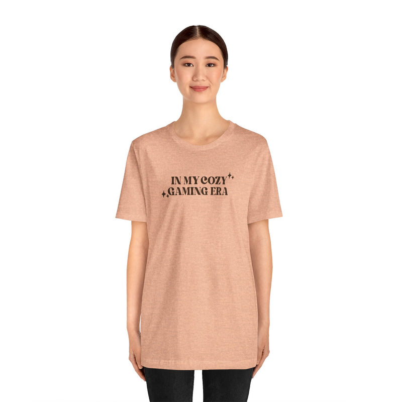 In My Cozy Gaming Era | Unisex Short-sleeved Tshirt | Cozy Gamer