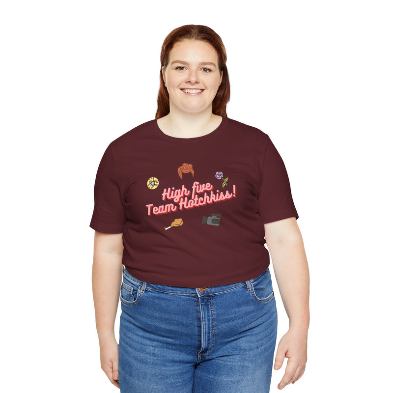 High Five Team Hotchkiss! | Unisex Jersey Short Sleeve Tee | Nancy Drew