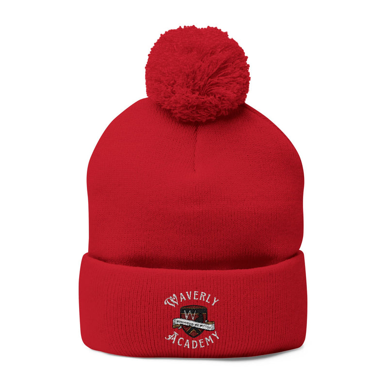 Waverly Academy Pom-Pom Knit Cap (Embroidery) Nancy Drew