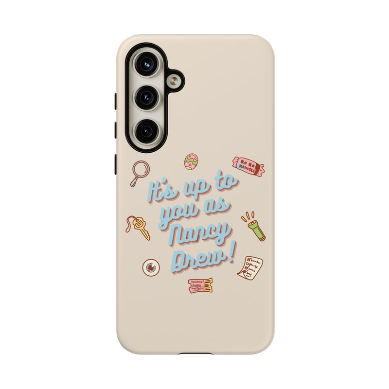 It's Up to You as Nancy Drew iPhone or Android Case | Nancy Drew