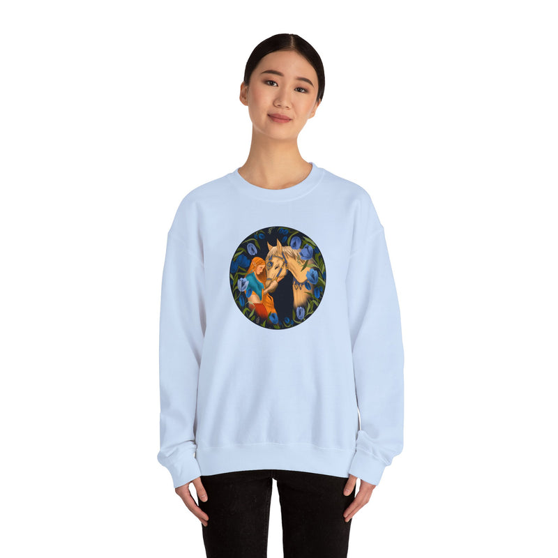 The Princess and Her Horse Sweatshirt