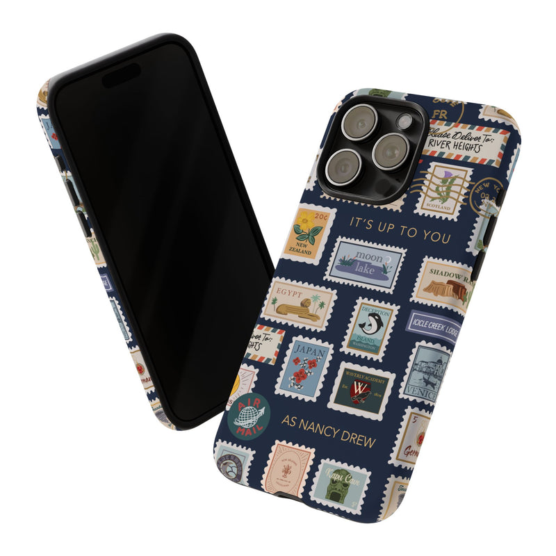 Nancy Travel Stamps Phone Case