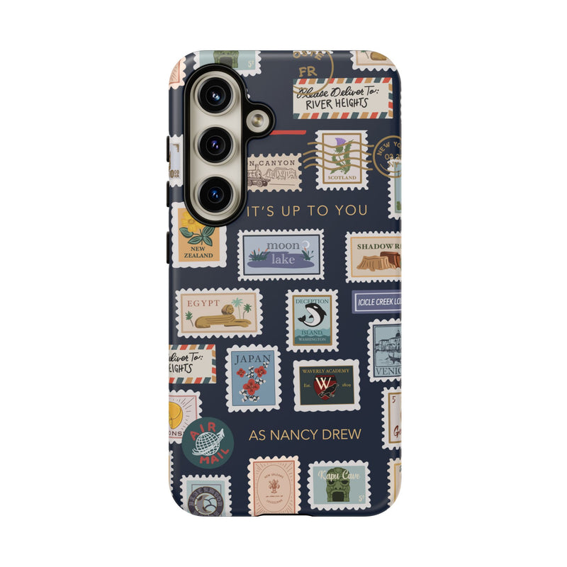 Nancy Drew Travel Stamps Phone Case