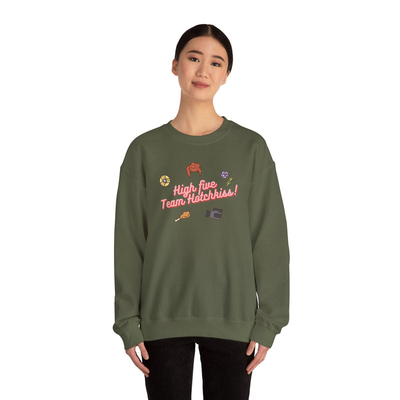 High Five Team Hotchkiss! | Unisex Crewneck Sweatshirt | Nancy Drew