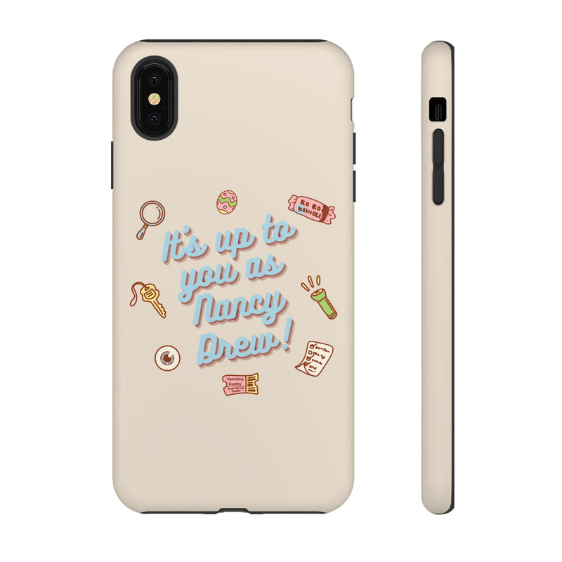 It's Up to You as Nancy Drew iPhone or Android Case | Nancy Drew