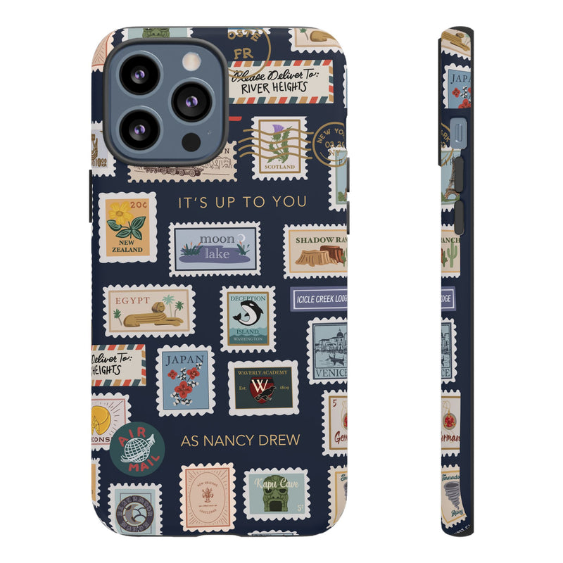 Nancy Travel Stamps Phone Case