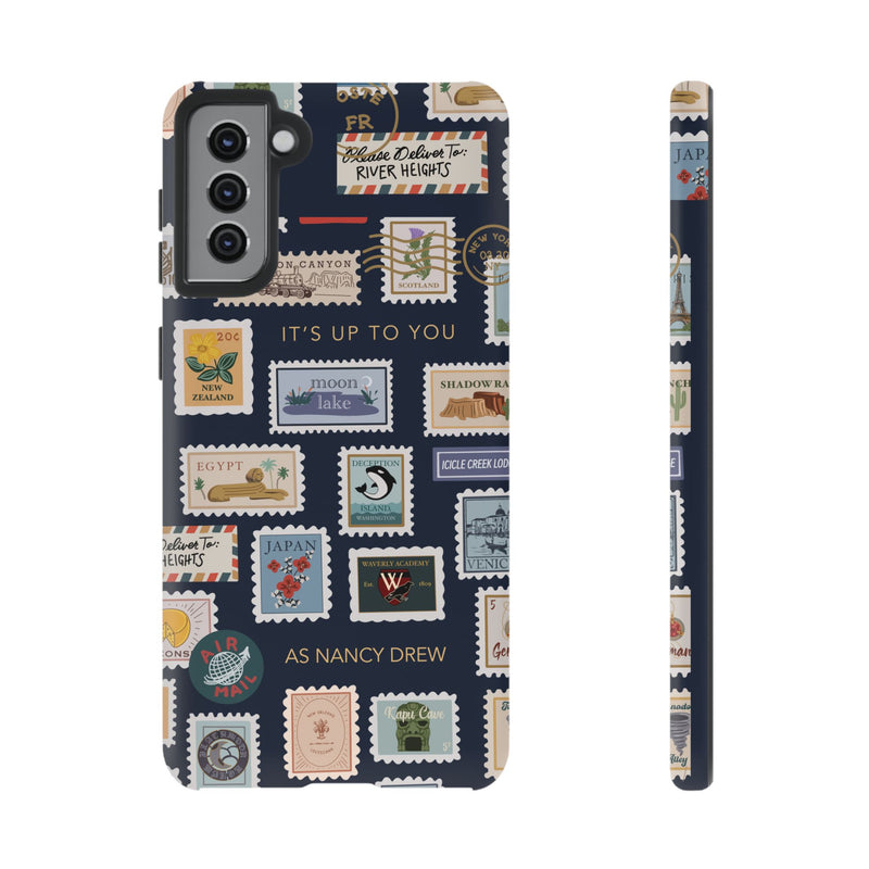 Nancy Travel Stamps Phone Case