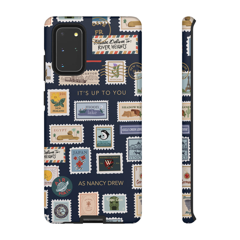 Nancy Drew Travel Stamps Phone Case