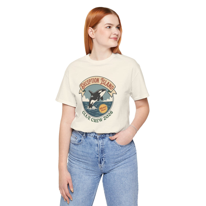 Clue Crew Trip 2026 Unisex Jersey Short Sleeve Tee
