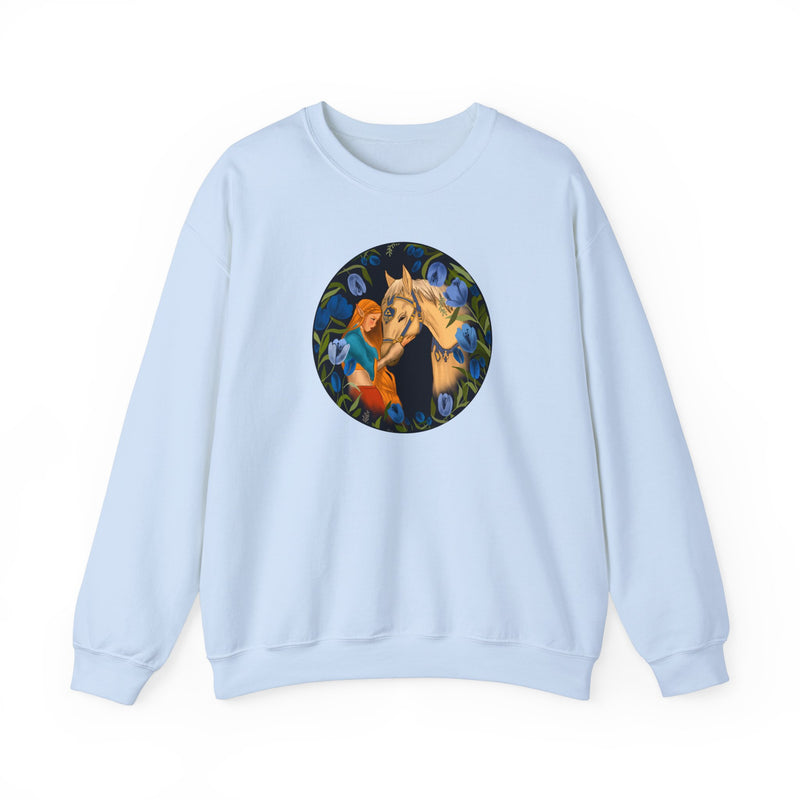 The Princess and Her Horse Sweatshirt