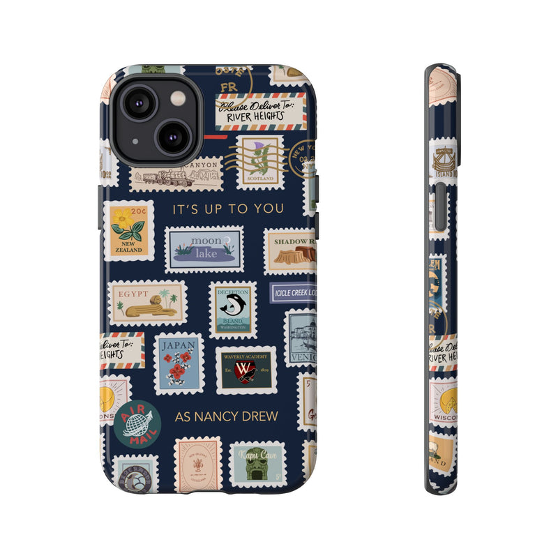 Nancy Travel Stamps Phone Case
