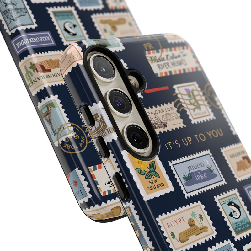 Nancy Travel Stamps Phone Case