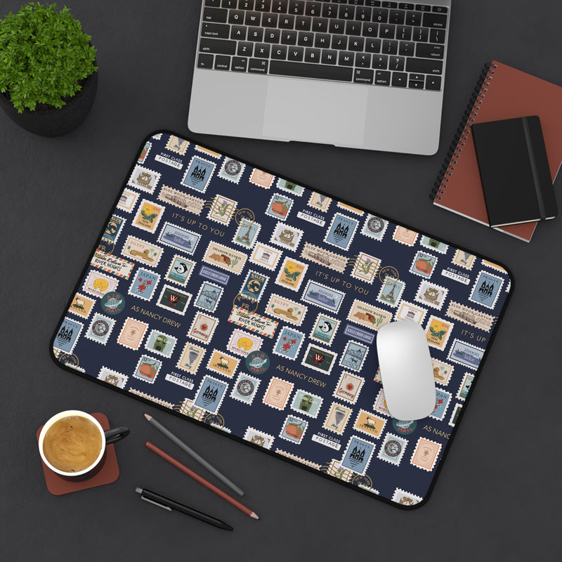 Nancy Drew Stamps Design Desk Mat (3 sizes)