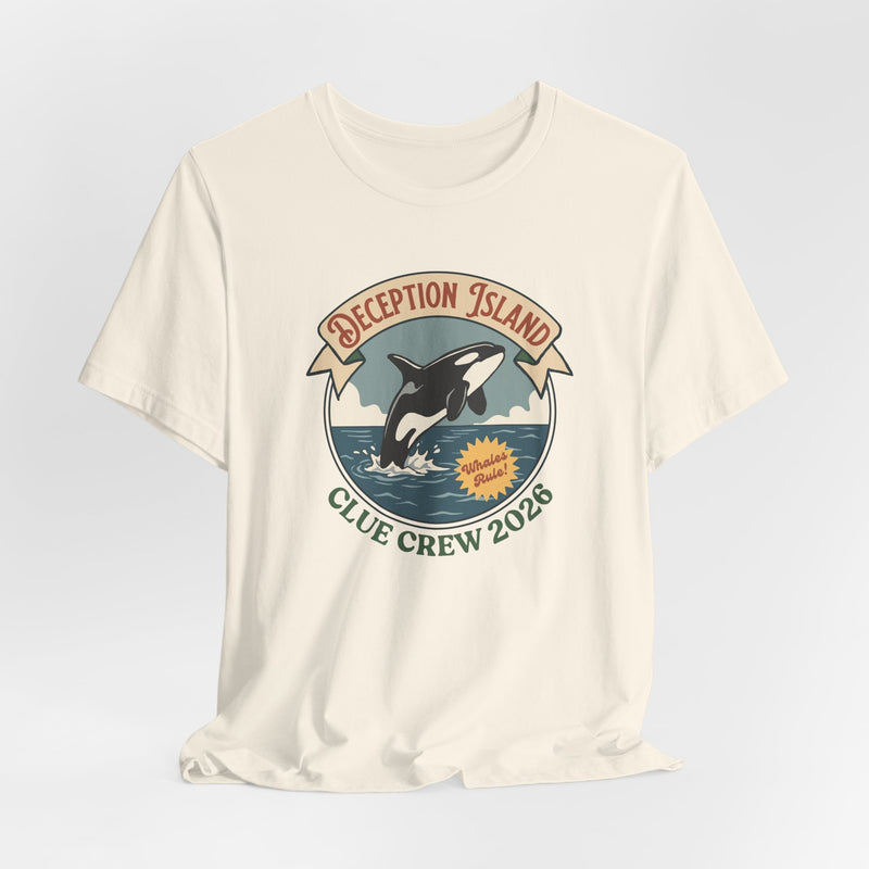 Clue Crew Trip 2026 Unisex Jersey Short Sleeve Tee