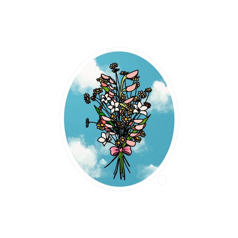 Flowers for Sophie | Vinyl Sticker | Stickers | Ghibli Inspired