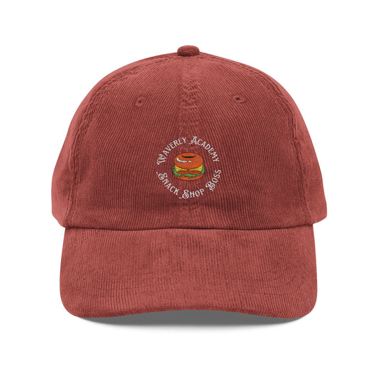 Waverly Snack Shop Boss Vintage Corduroy Cap (Embroidery) Nancy Drew