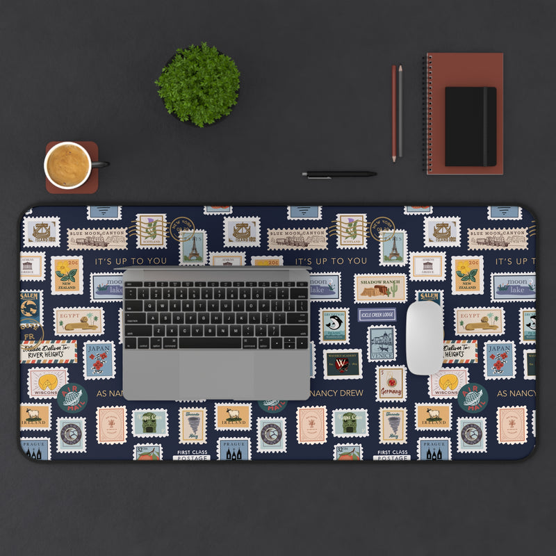 Nancy Drew Stamps Design Desk Mat (3 sizes)