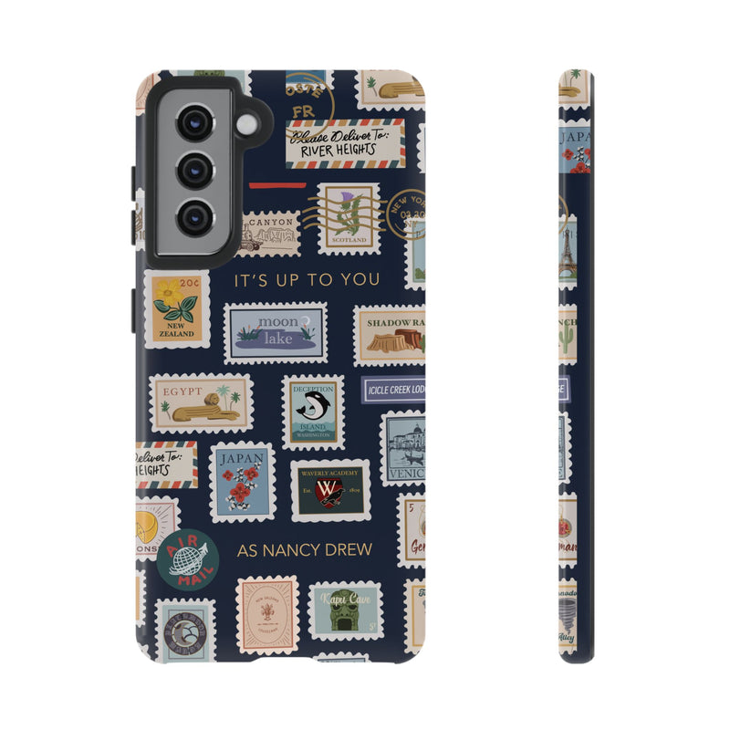 Nancy Drew Travel Stamps Phone Case