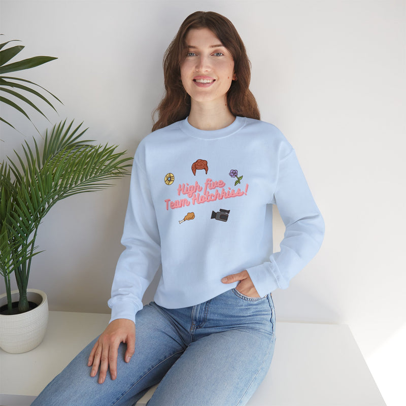 High Five Team Hotchkiss! | Unisex Crewneck Sweatshirt | Nancy Drew