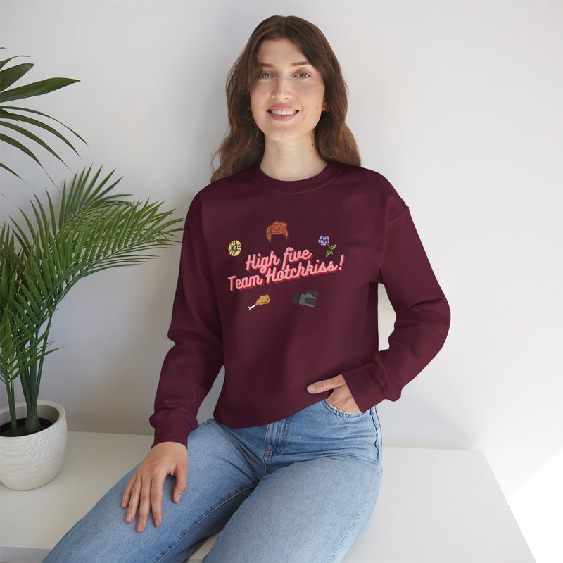 High Five Team Hotchkiss! | Unisex Crewneck Sweatshirt | Nancy Drew