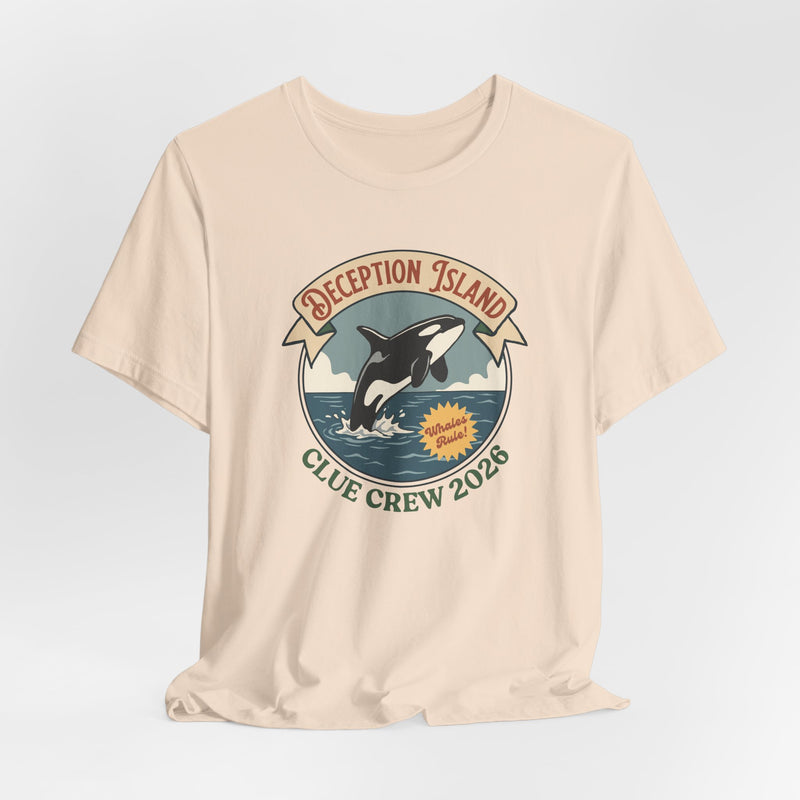 Clue Crew Trip 2026 Unisex Jersey Short Sleeve Tee