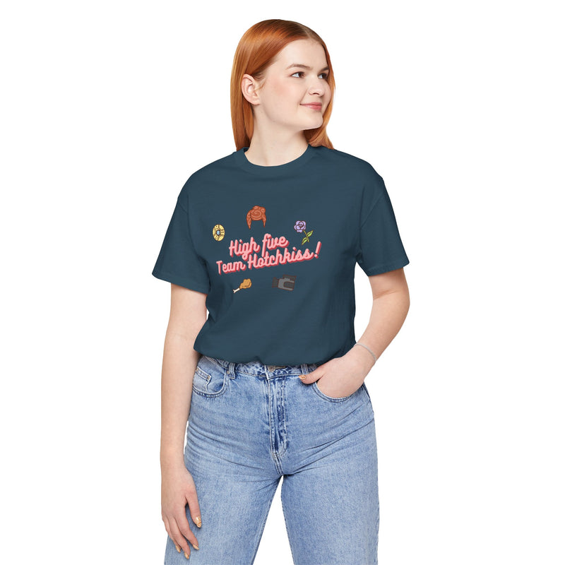 High Five Team Hotchkiss! | Unisex Jersey Short Sleeve Tee | Nancy Drew