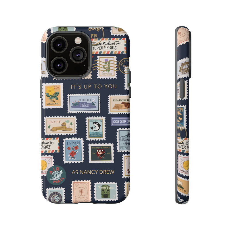 Nancy Travel Stamps Phone Case