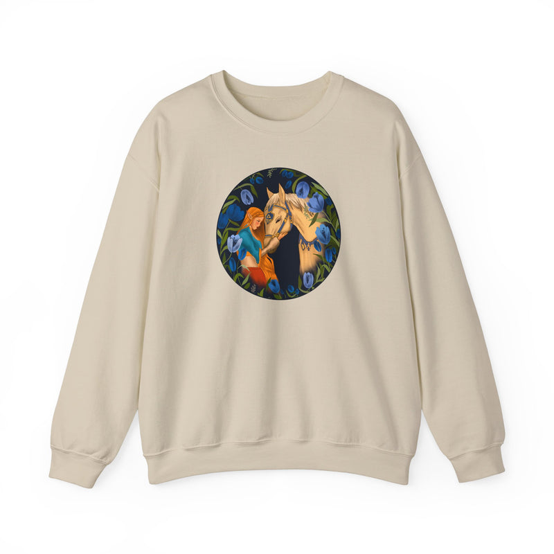 The Princess and Her Horse Sweatshirt