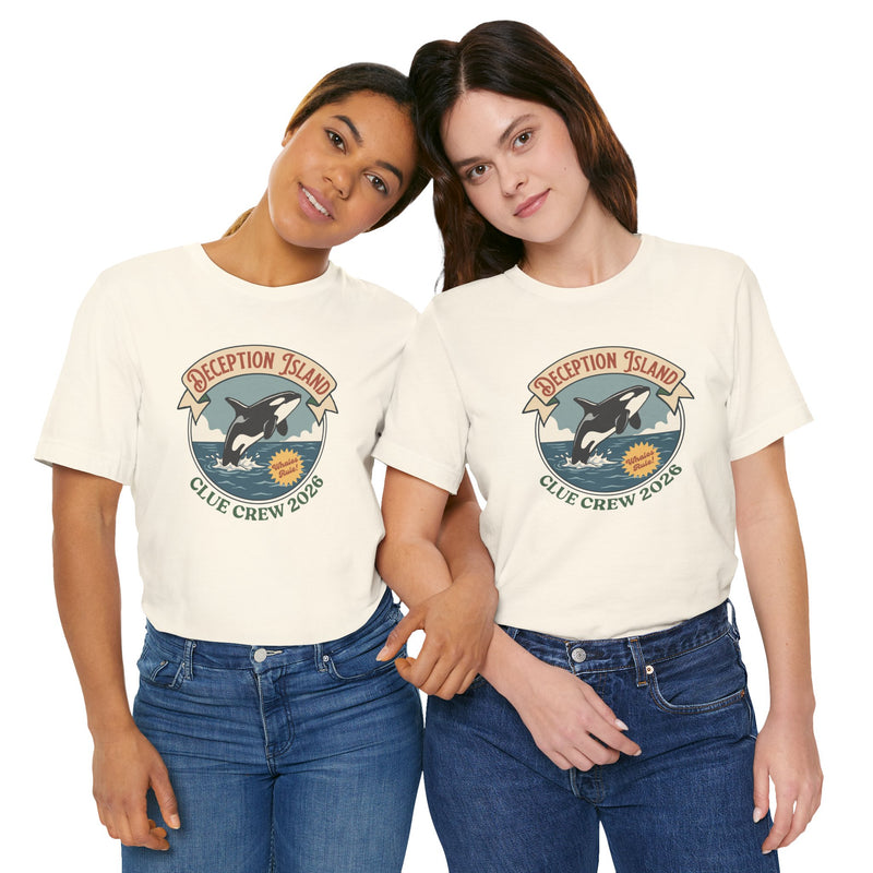 Clue Crew Trip 2026 Unisex Jersey Short Sleeve Tee