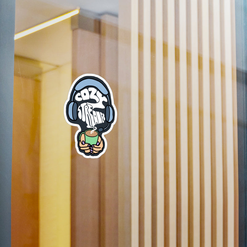 Cozy Streamer | Vinyl Sticker | Stickers