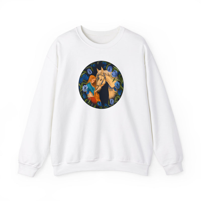 The Princess and Her Horse Sweatshirt