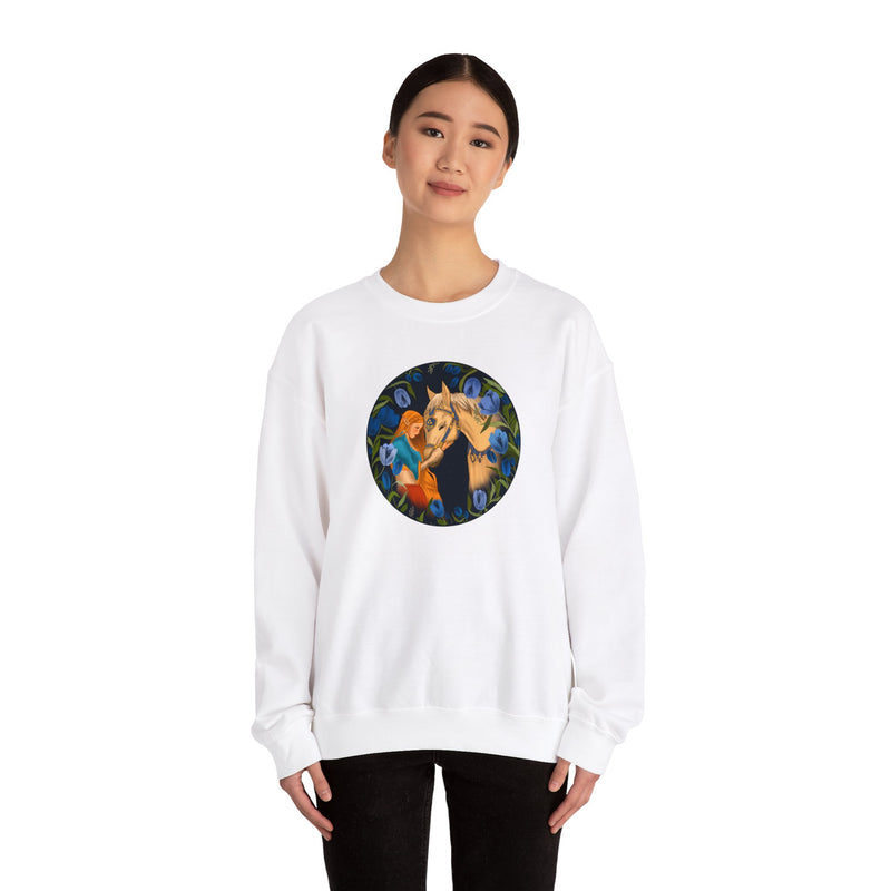 The Princess and Her Horse Sweatshirt