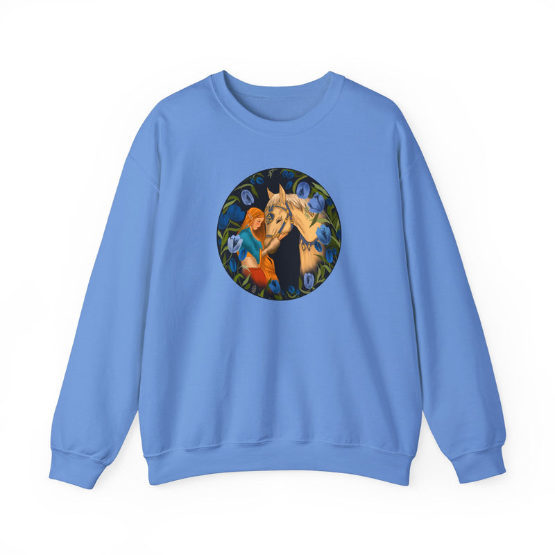 The Princess and Her Horse Sweatshirt