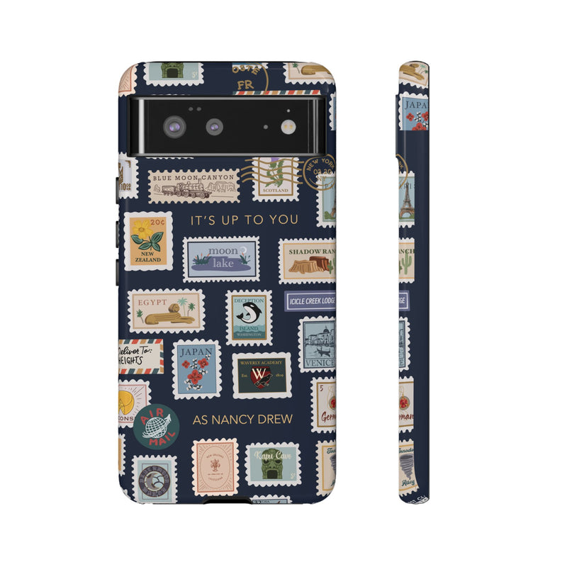 Nancy Drew Travel Stamps Phone Case