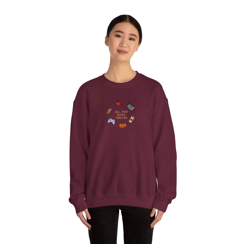 All the Cozy Things Sweatshirt | Unisex Sweatshirt | Fall Collection