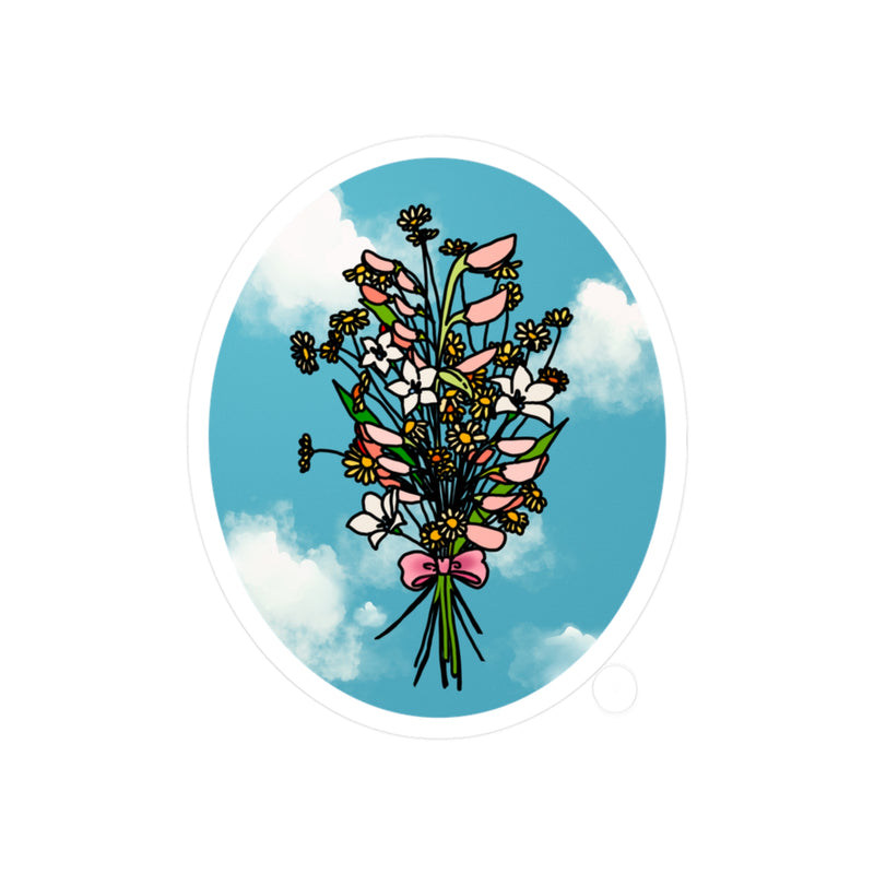 Flowers for Sophie | Vinyl Sticker | Stickers | Ghibli Inspired