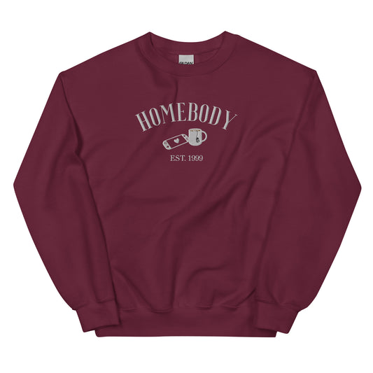 Homebody Embroidered Sweatshirt